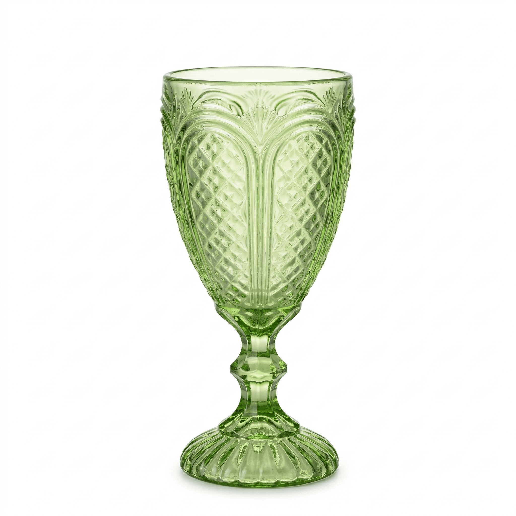 Copa de Agua Verde Musgo - Alquileres ARZA